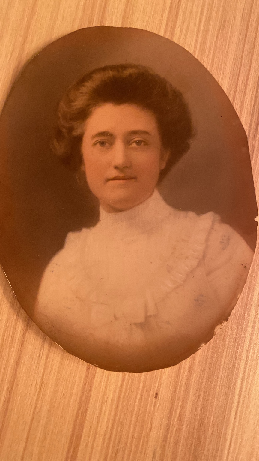 Oval portrait